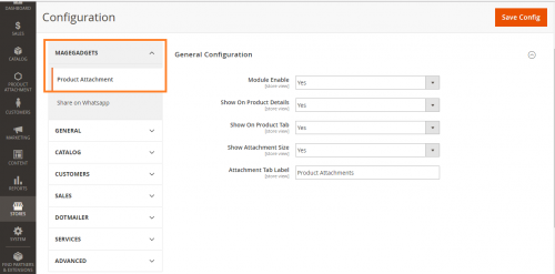 admin configuration