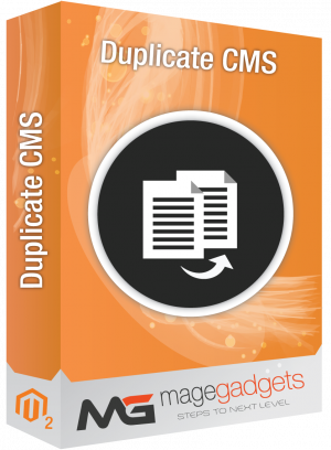 Duplicate CMS for Magento 2