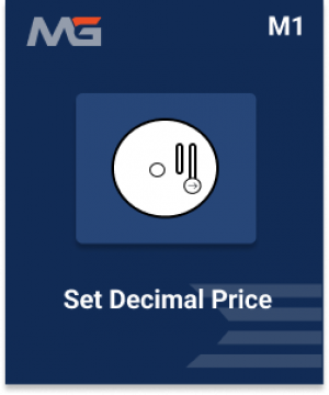 Set Decimal Price